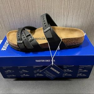 Franca Black Birkenstocks